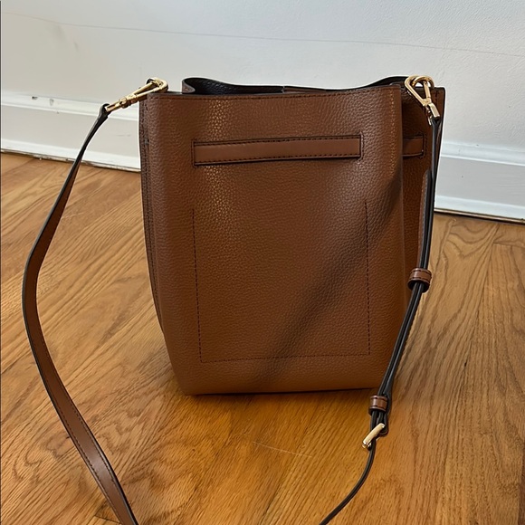 Michael Kors Brown Leather Bucket Bag - Picture 2 of 6